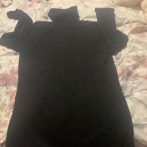 Black Kirkland Cashmere Turtleneck Sweater